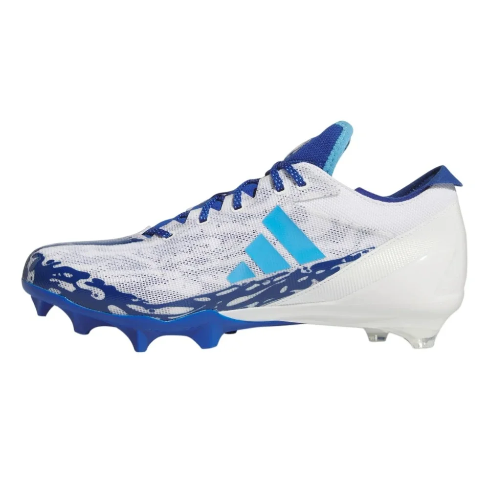 adidas® (Men's 18) adizero™ Electric Speed Football Cleats, Juice Pack/Royal